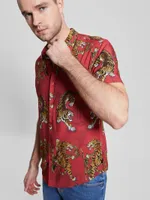 Eco Rayon Tiger Bamboo Shirt