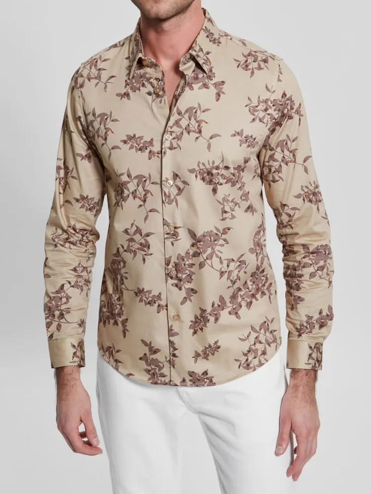 GUESS Luxe Leopard Vines Shirt