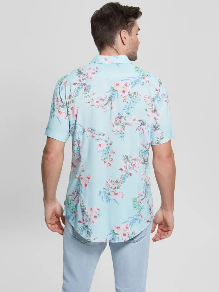 Eco Rayon Wild Orchid Shirt