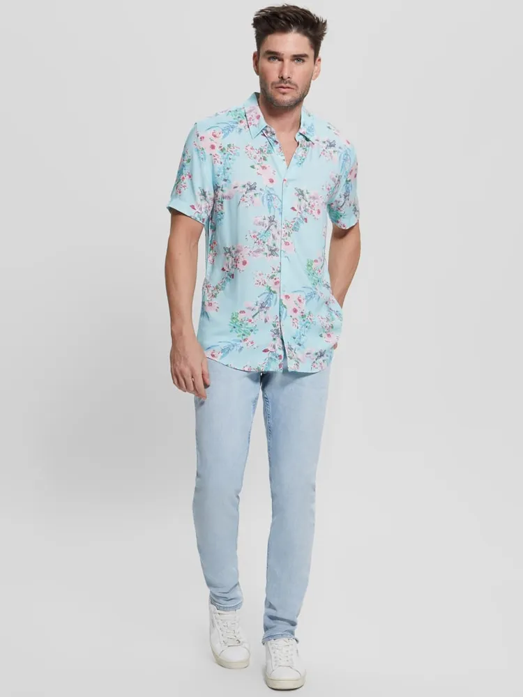 Eco Rayon Wild Orchid Shirt