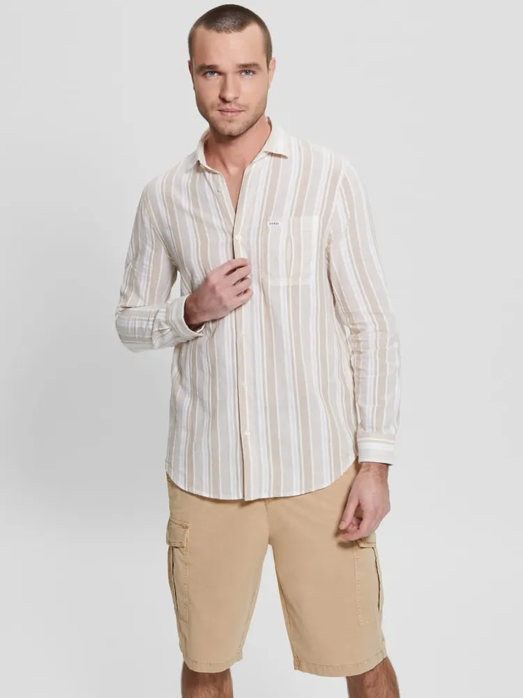 Collins Striped Pocket Shirt