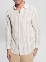 Collins Striped Pocket Shirt