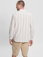 Collins Striped Pocket Shirt