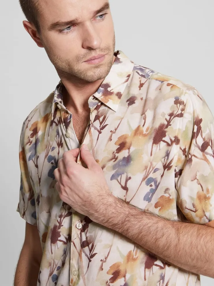 Eco Rayon Floral Shirt