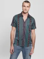 Eco Bellview Mosaic Striped Shirt