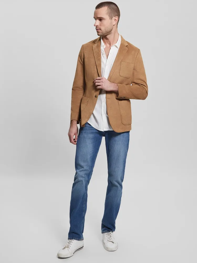 Tyron Faux-Suede Blazer