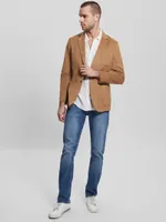 Tyron Faux-Suede Blazer