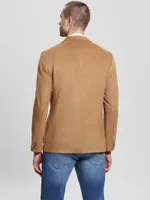 Tyron Faux-Suede Blazer