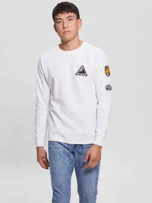 Myles Patch Long-Sleeve Tee