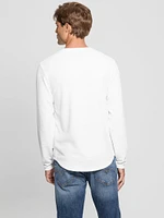 Textured Long-Sleeve Tee