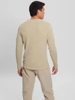 Long-Sleeve Gauze Tee