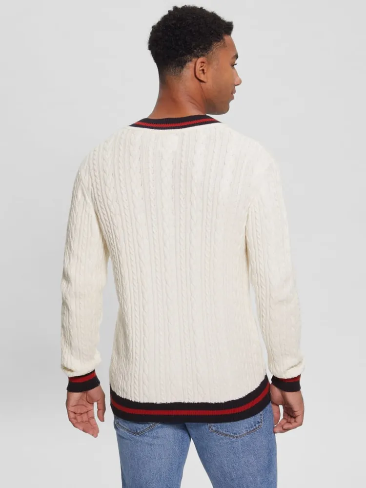 Roderic Patch Rowing Cable Sweatshirt