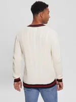 Roderic Patch Rowing Cable Sweatshirt