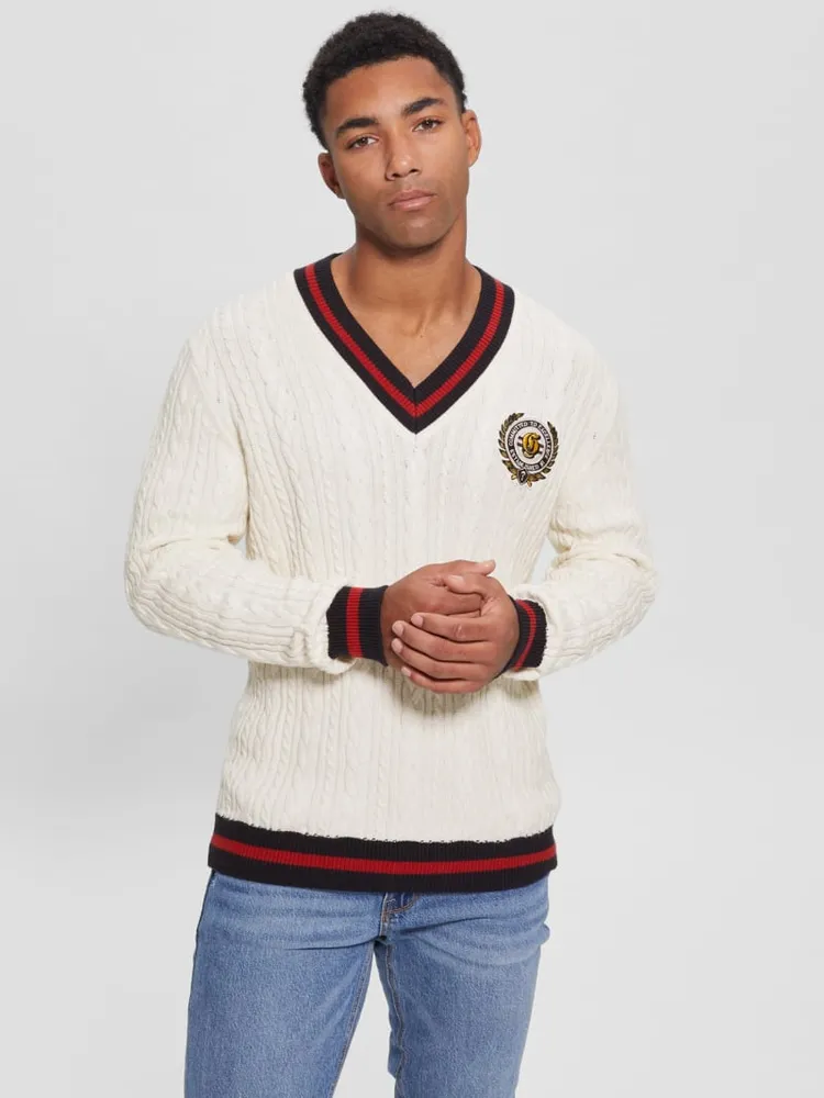 Roderic Patch Rowing Cable Sweatshirt