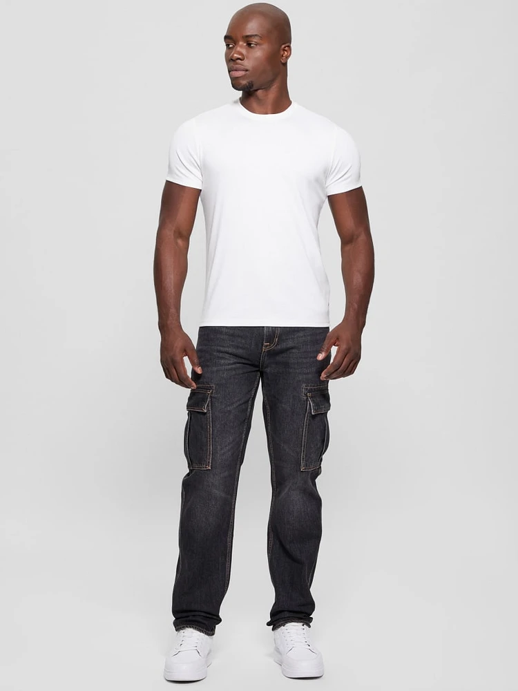 Eco Julianne Denim Cargo Pants