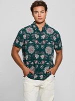 Eco Rayon Paisley Shirt