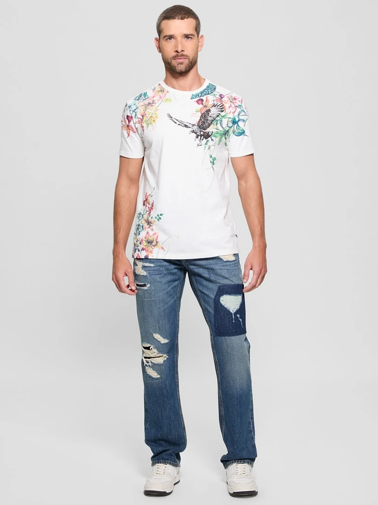 Eco Floral Hawk Tee