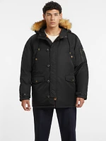 Hooded Nylon Parka