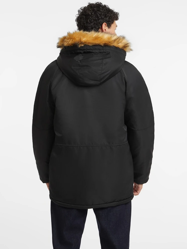 Hooded Nylon Parka