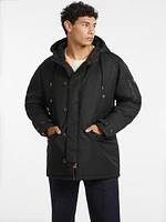 Hooded Nylon Parka