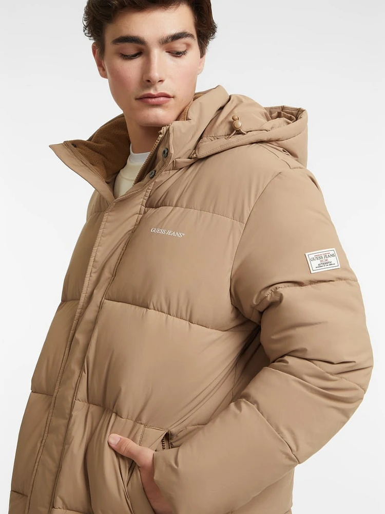 Mid-Length Puffer Jacket