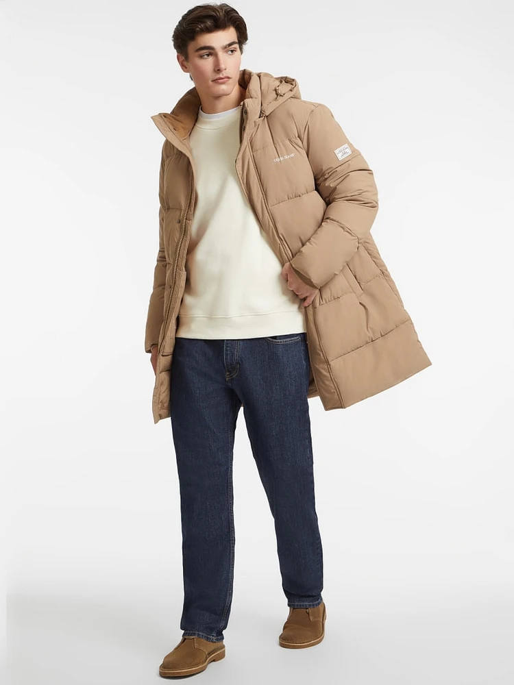 Mid-Length Puffer Jacket