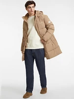 Mid-Length Puffer Jacket