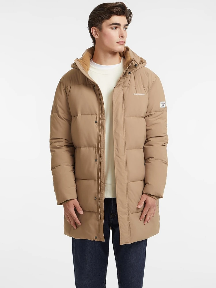 Mid-Length Puffer Jacket