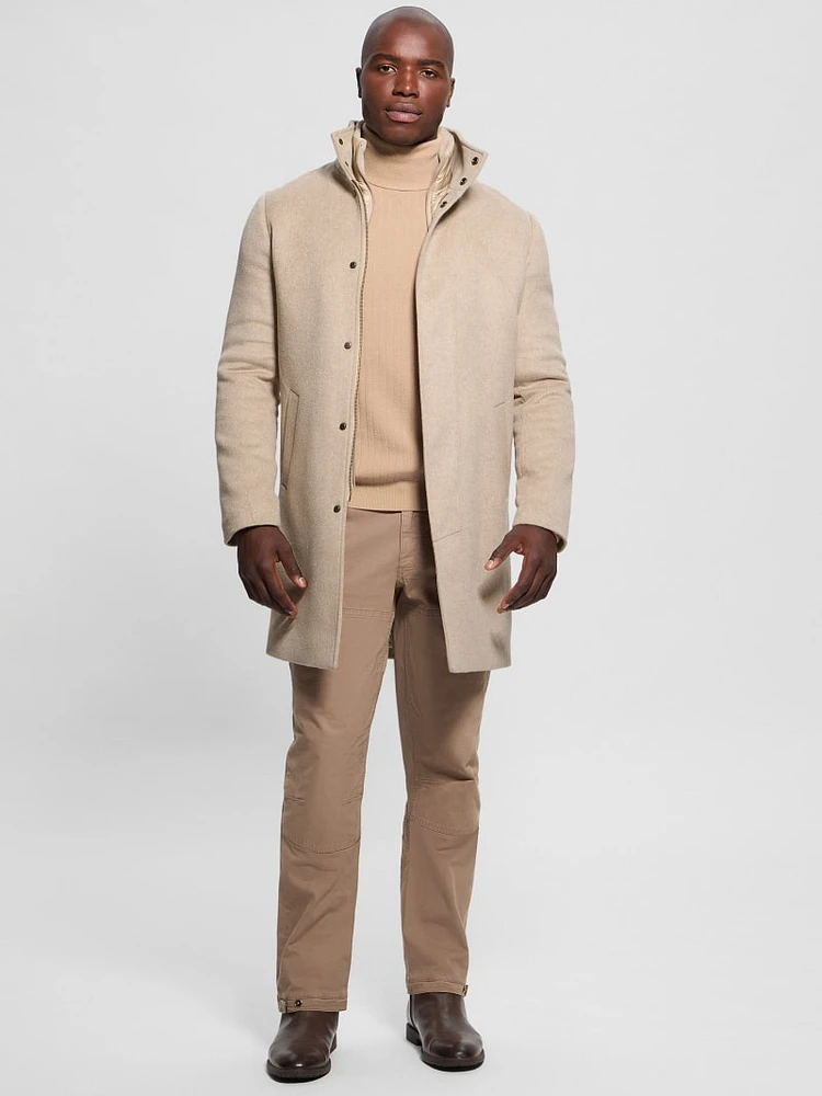 Eco Wool-Blend Urban Coat