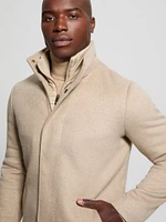 Eco Wool-Blend Urban Coat