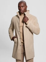 Eco Wool-Blend Urban Coat