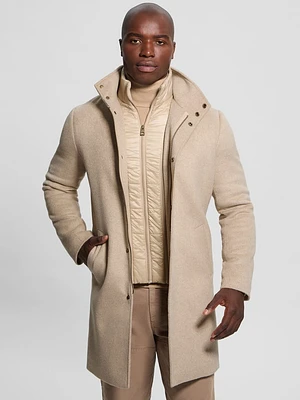 Eco Wool-Blend Urban Coat