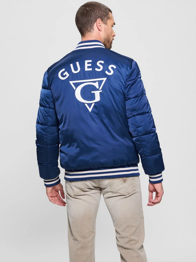 Eco Puffa Varsity Jacket