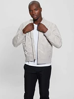 Ace Satin Flight Jacket