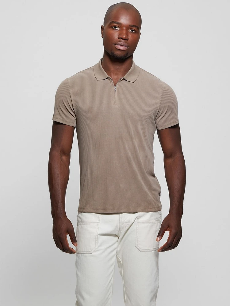 Union Rib Knit Polo