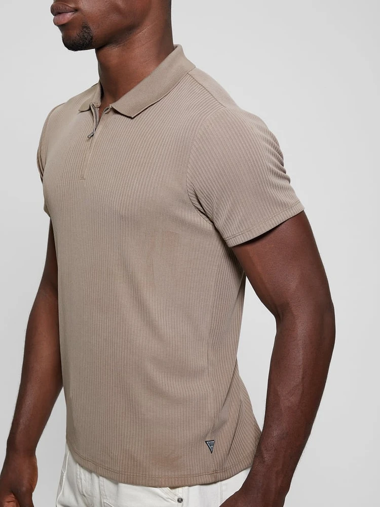 Union Rib Knit Polo