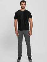 Garrett Faux-Suede Tee