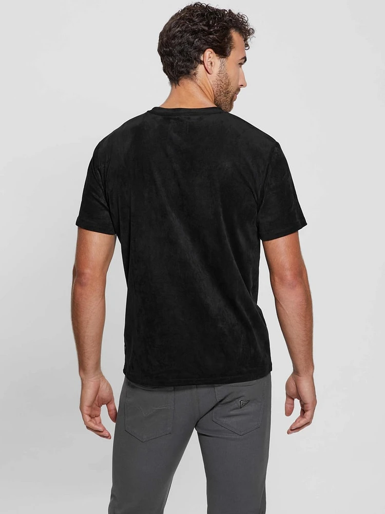 Garrett Faux-Suede Tee