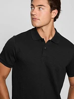 Peony Jacquard Polo