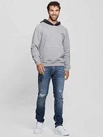 Contrast Hoodie Sweatshirt