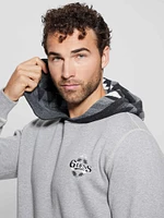 Contrast Hoodie Sweatshirt