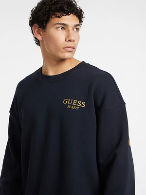 Macro Logo Crewneck Sweatshirt