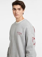 Macro Logo Crewneck Sweatshirt