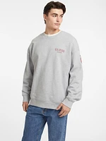Macro Logo Crewneck Sweatshirt