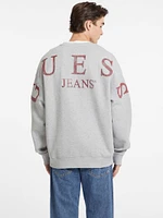 Macro Logo Crewneck Sweatshirt