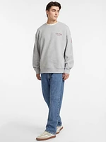 Macro Logo Crewneck Sweatshirt