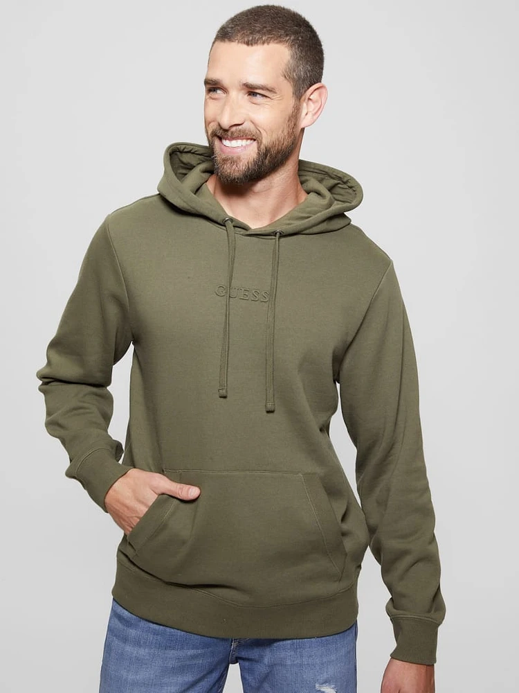 Eco Roy Embossed GUESS Hoodie