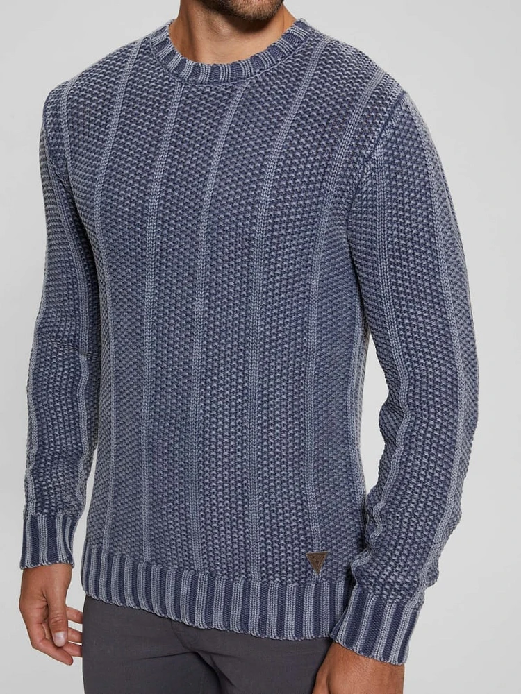 Eli Treated Stitched Sweater