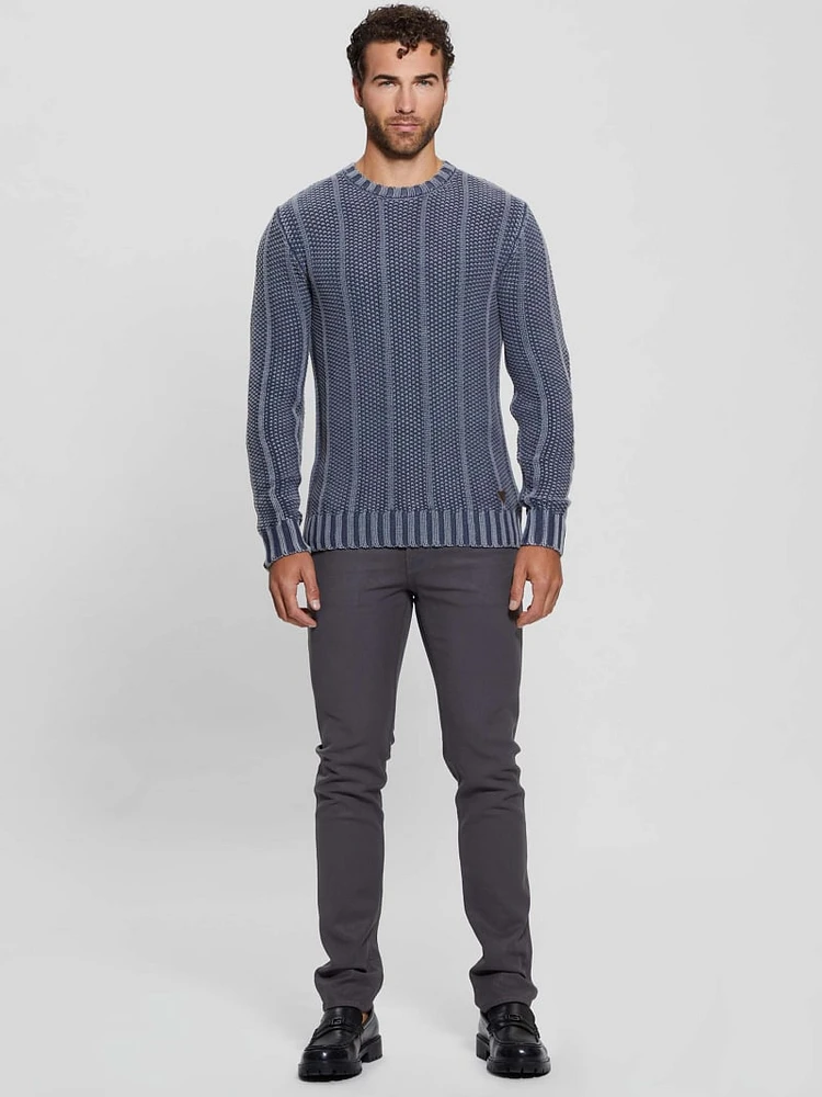 Eli Treated Stitched Sweater