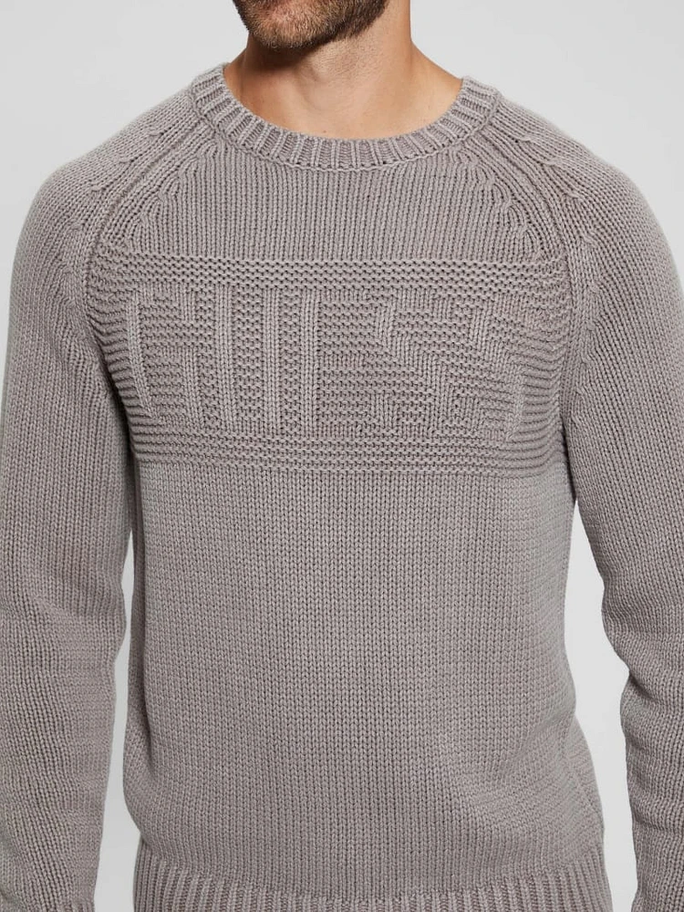 Ellery Stitched Logo Sweater